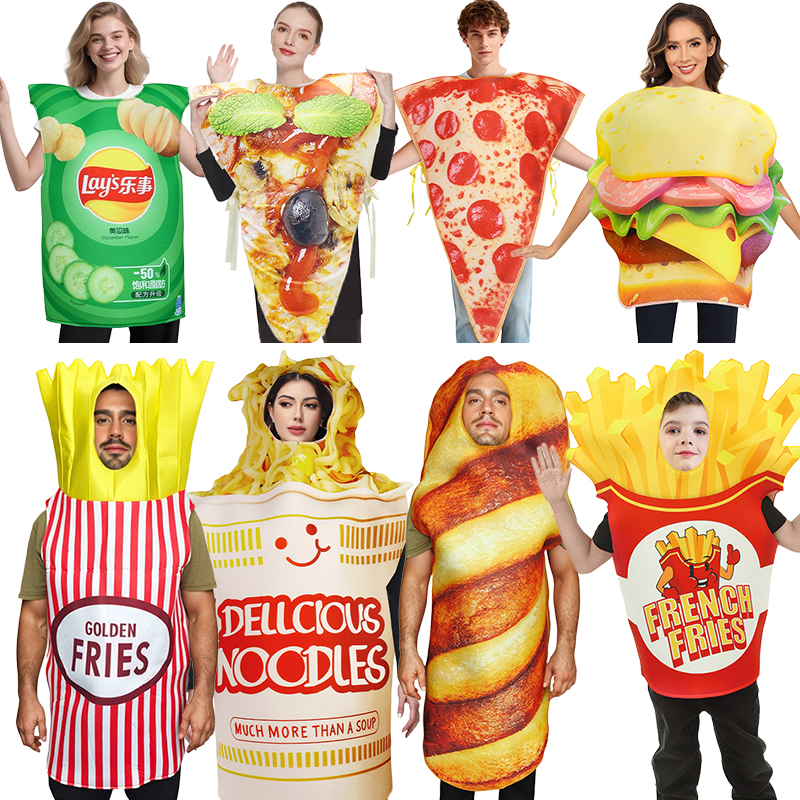 Food And Snacks - Adult Kids Sponge Suit Snack Fun