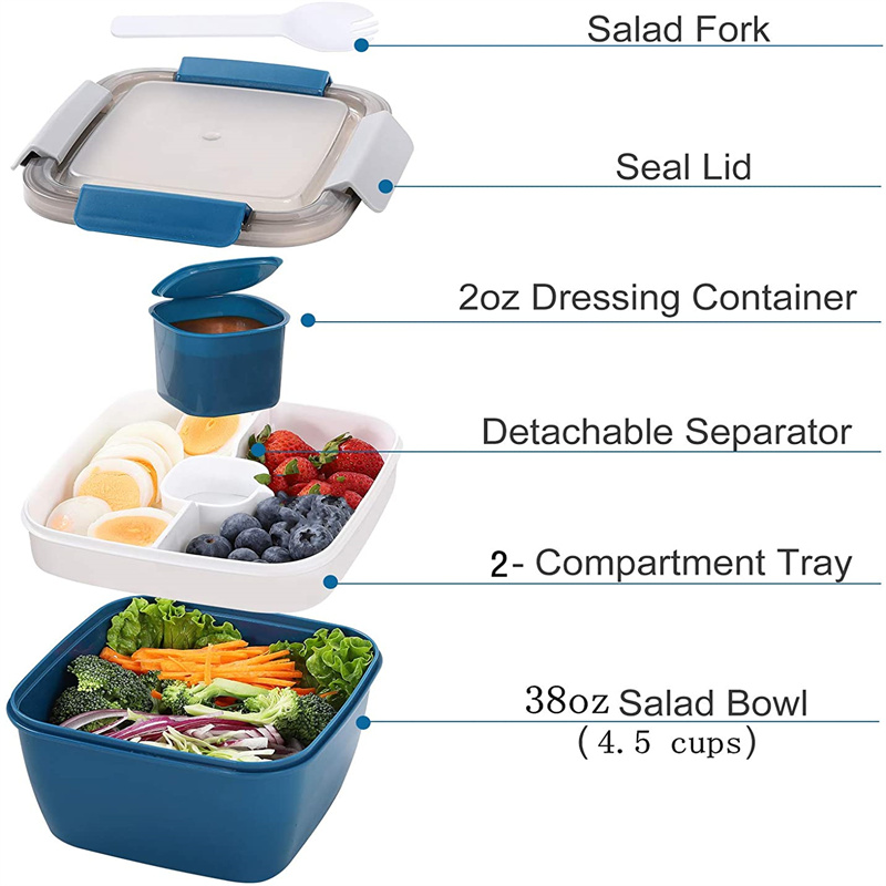 Portable Salad Lunch Container - Food Xxl recensie en prijs