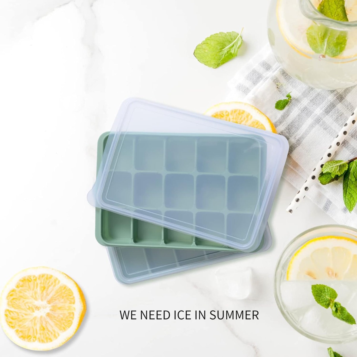 Bamboo Green Silicone Ice Cube - Homemade Food Snacks recensie en prijs