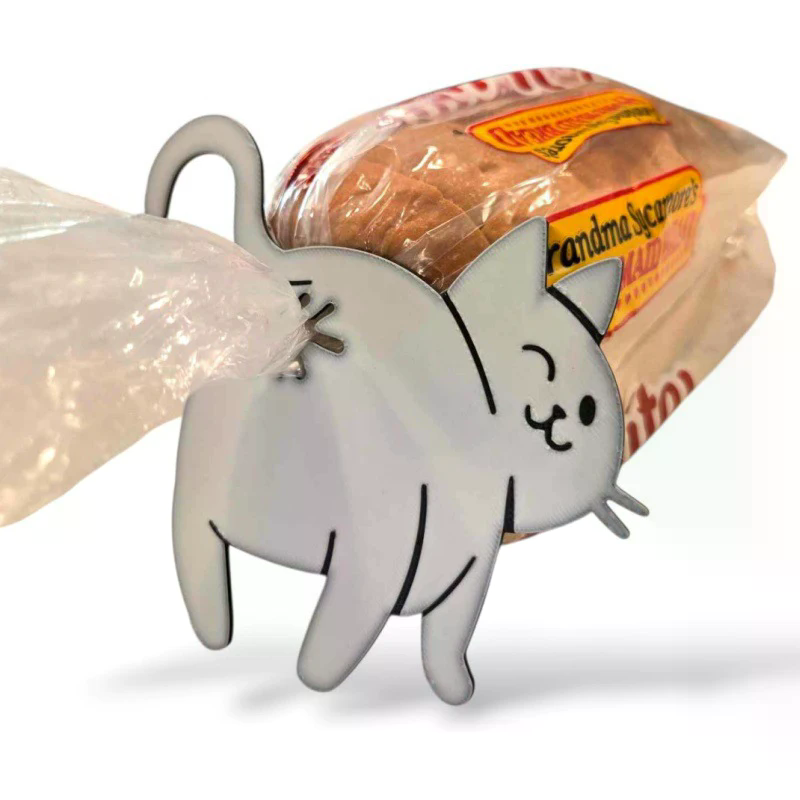 2pcs 3D Cat Butt Bread Bag Cli - Food Lovers Snacks recensie en prijs