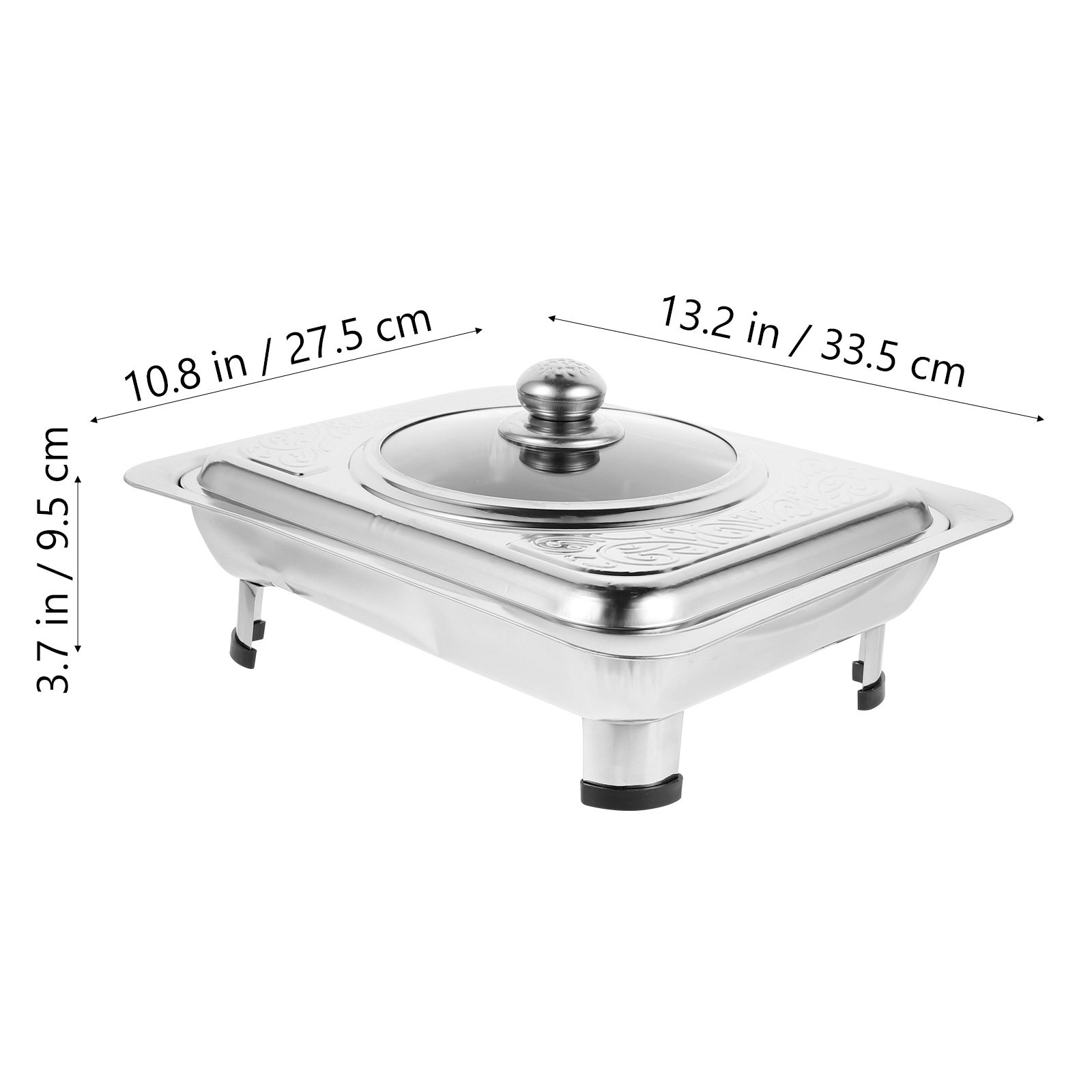 1Pcs Stainless Steel Rectangul - Food Snacks Easy recensie en prijs