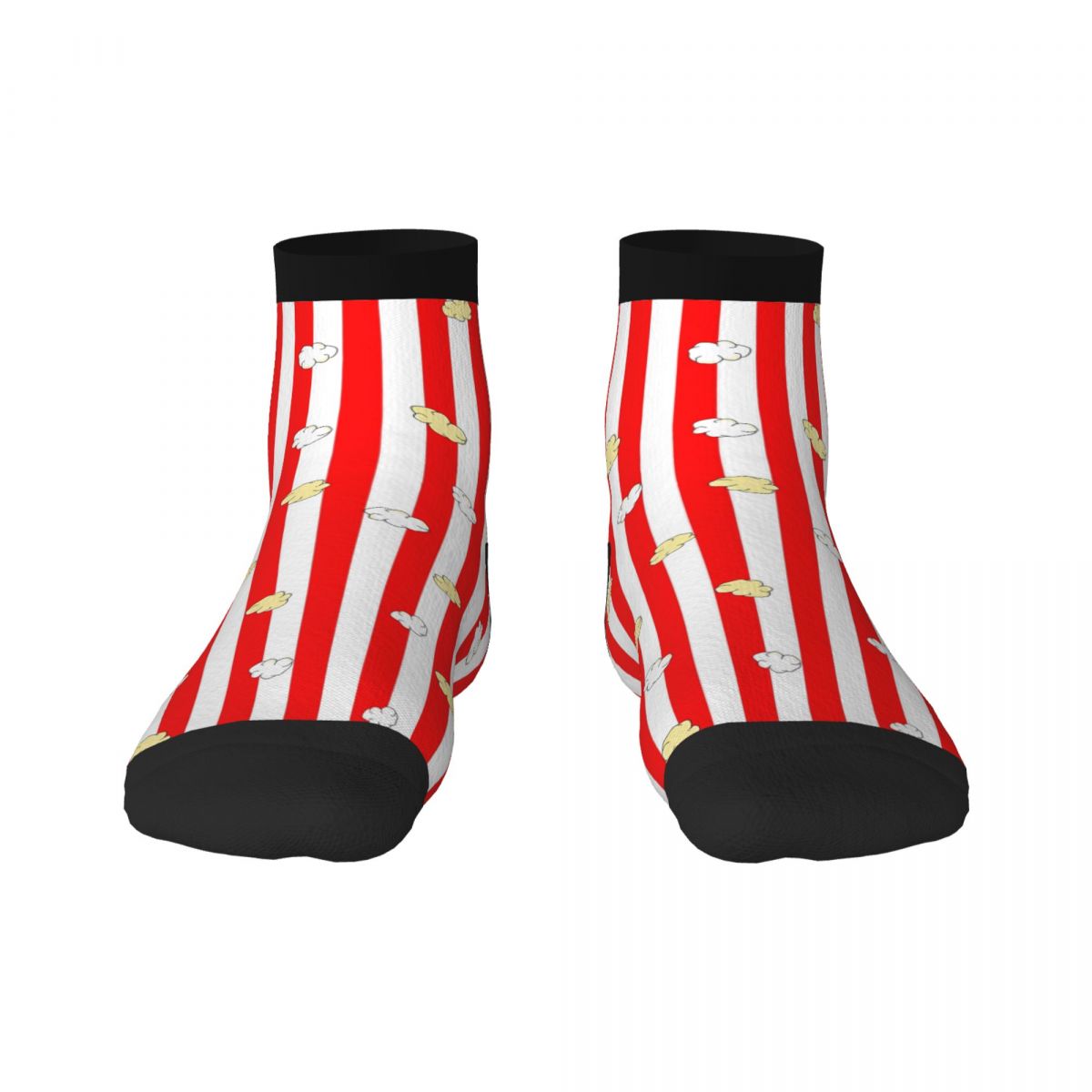 Cute Popcorn Striped Socks Sof - Food Lovers Snacks recensie en prijs