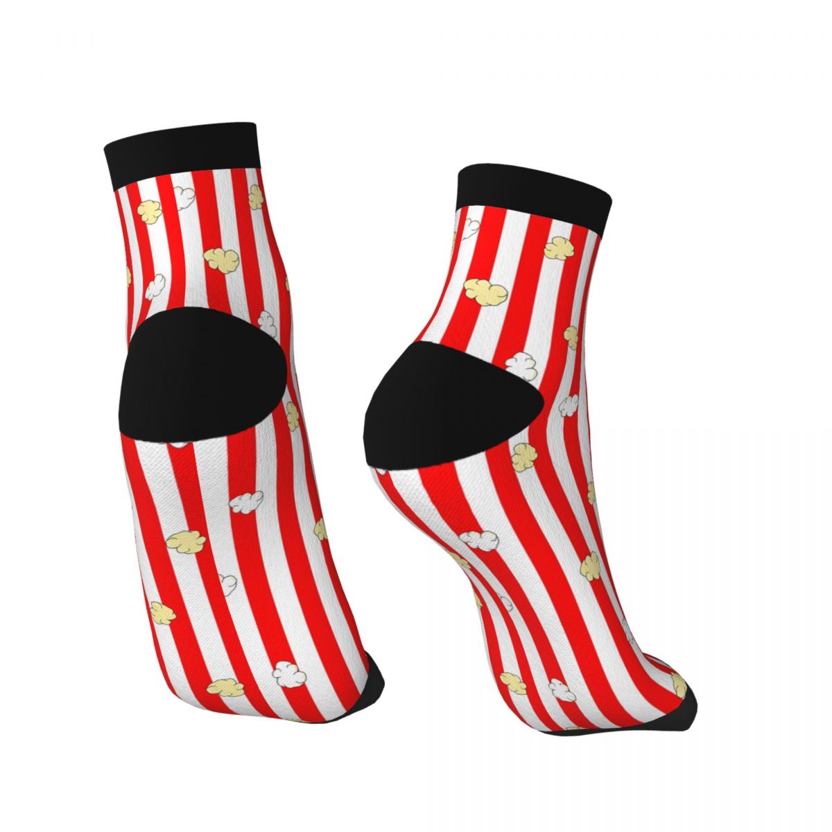 Cute Popcorn Striped Socks Sof - Food Lovers Snacks recensie en prijs