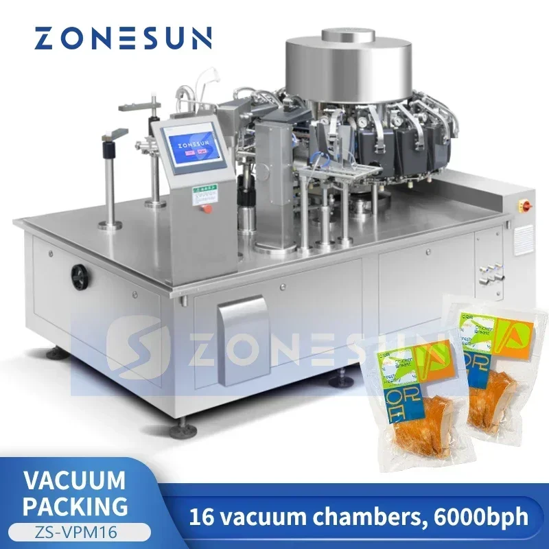 ZONESUN ZS-VPM16 Rotary Vacuum - Food And Snacks recensie en prijs