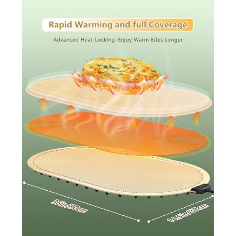 Food Warming Mats for Countert - Food Xxl recensie en prijs