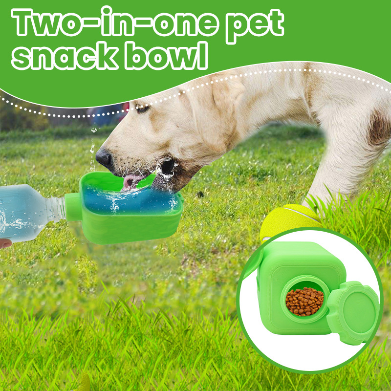 Two-in-one pet snack bowl port - Food Snacks Drinks recensie en prijs