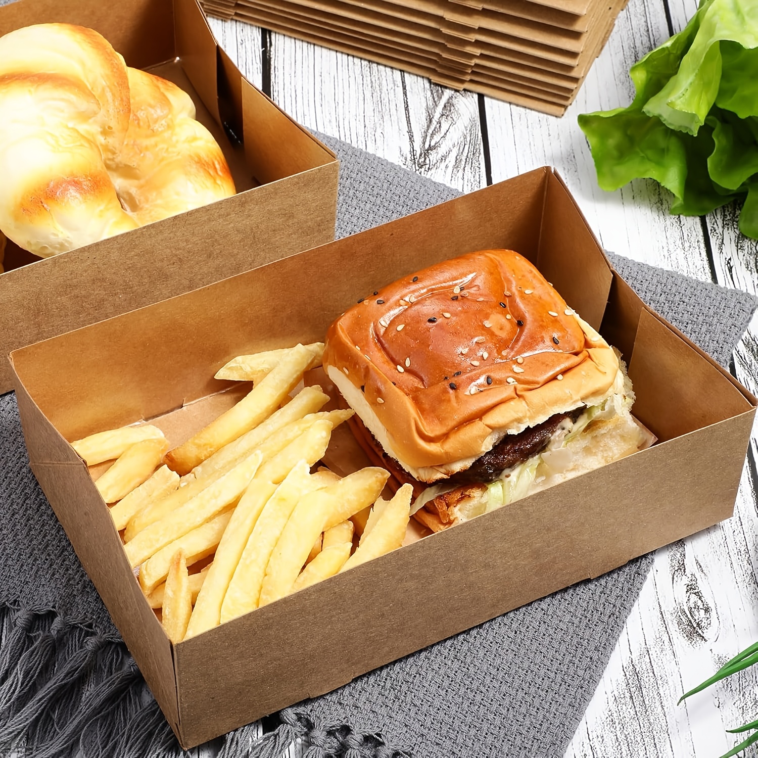 Paperboard Kraft Food Trays 4  - Food Snacks Corner recensie en prijs