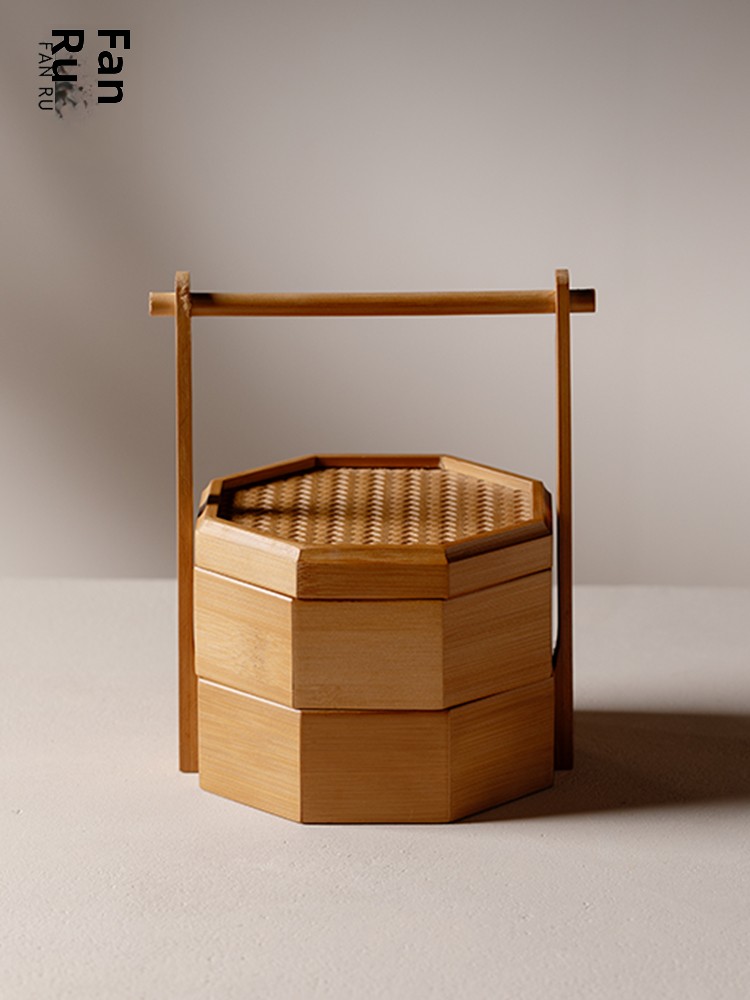 Portable Double Layered Bamboo - Food Snacks Corner recensie en prijs