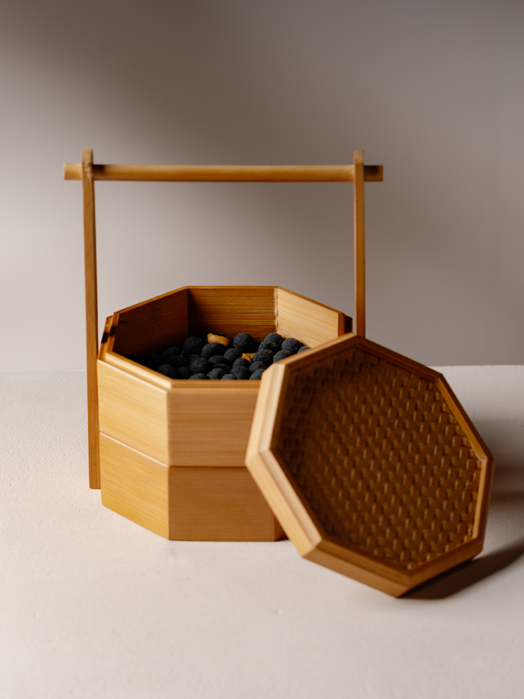 Portable Double Layered Bamboo - Food Snacks Corner recensie en prijs