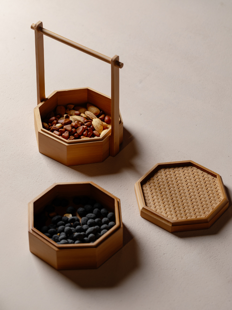 Portable Double Layered Bamboo - Food Snacks Corner recensie en prijs