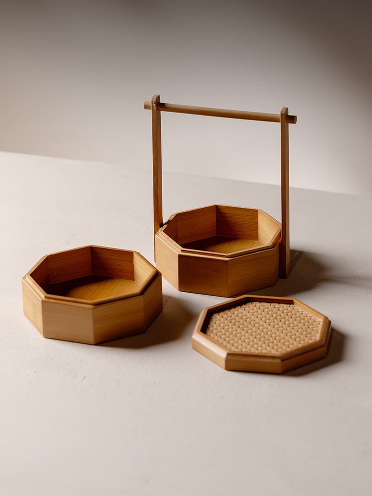 Portable Double Layered Bamboo - Food Snacks Corner recensie en prijs
