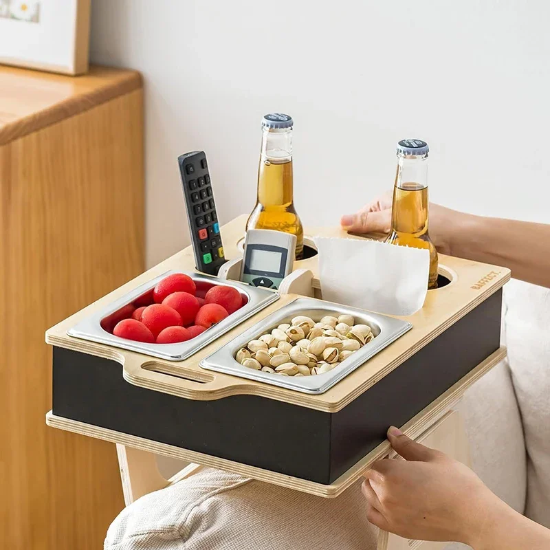 Rectangle Bamboo Tray Desktop  - Food Snacks Drinks recensie en prijs