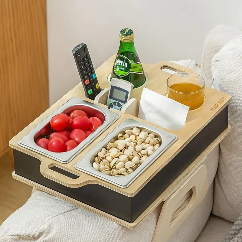 Rectangle Bamboo Tray Desktop  - Food Snacks Drinks recensie en prijs