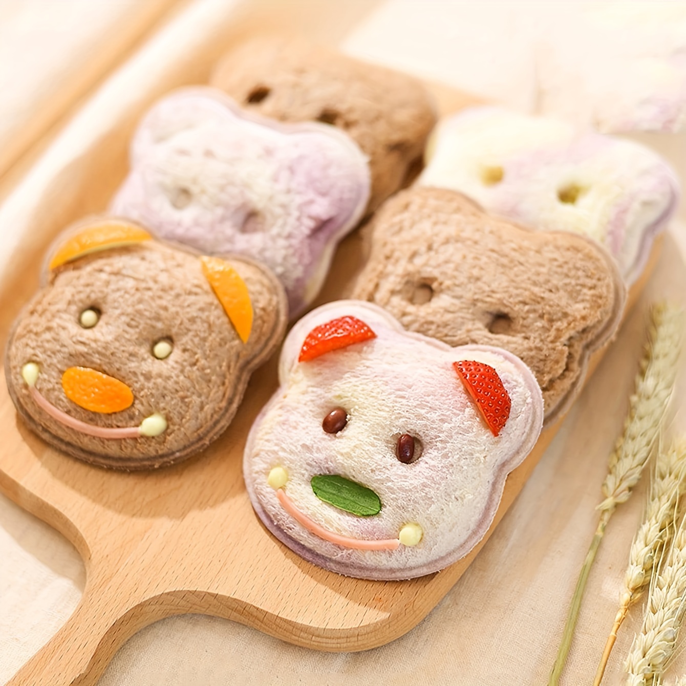 1Pc Cute Cartoon Bear Shaped S - Homemade Food Snacks recensie en prijs