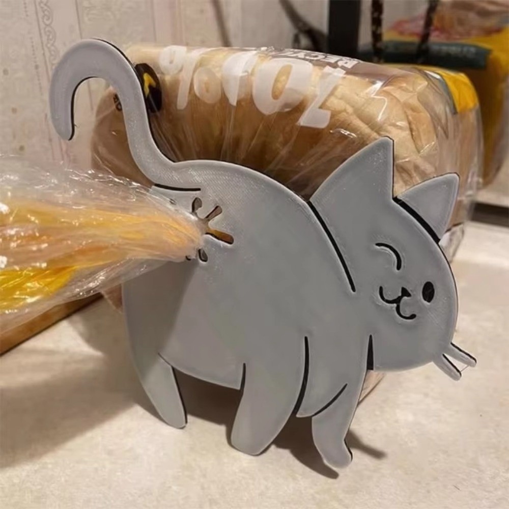 Cute 3D Printed Bread Bag Clip - Food Lovers Snacks recensie en prijs