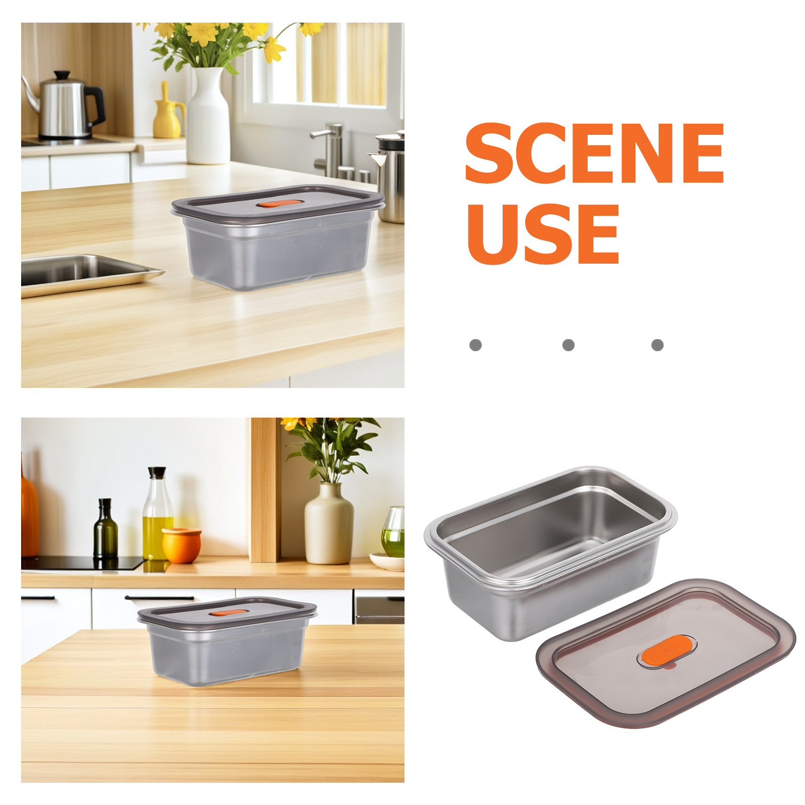 Stainless Steel Ice Cream Cont - Homemade Food Snacks recensie en prijs