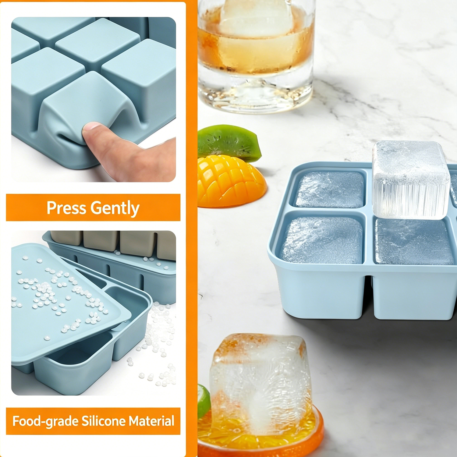 3Pcs Silicone Baby Food Freeze - Homemade Food Snacks recensie en prijs