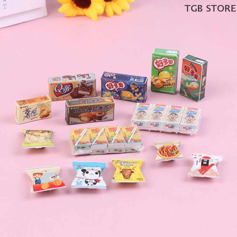 Random Mini Snack 1:12 Dollhou - Food Snacks Drinks recensie en prijs