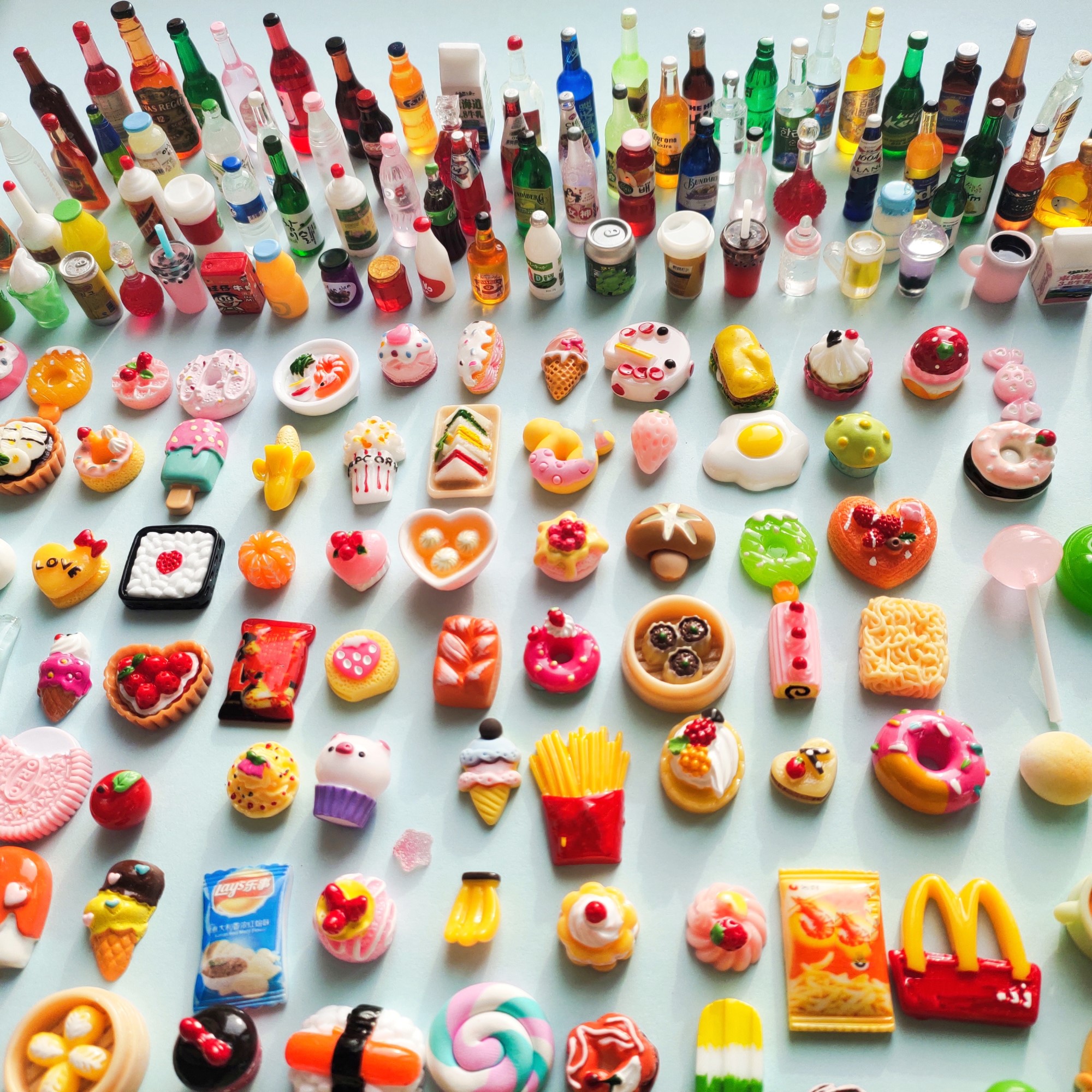 Cute Miniature Dollhouse Super - Food Snacks Drinks recensie en prijs