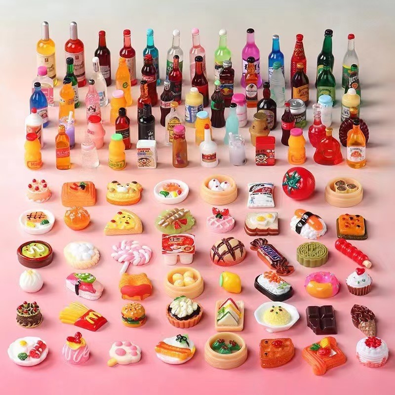 Cute Miniature Dollhouse Super - Food Snacks Drinks recensie en prijs