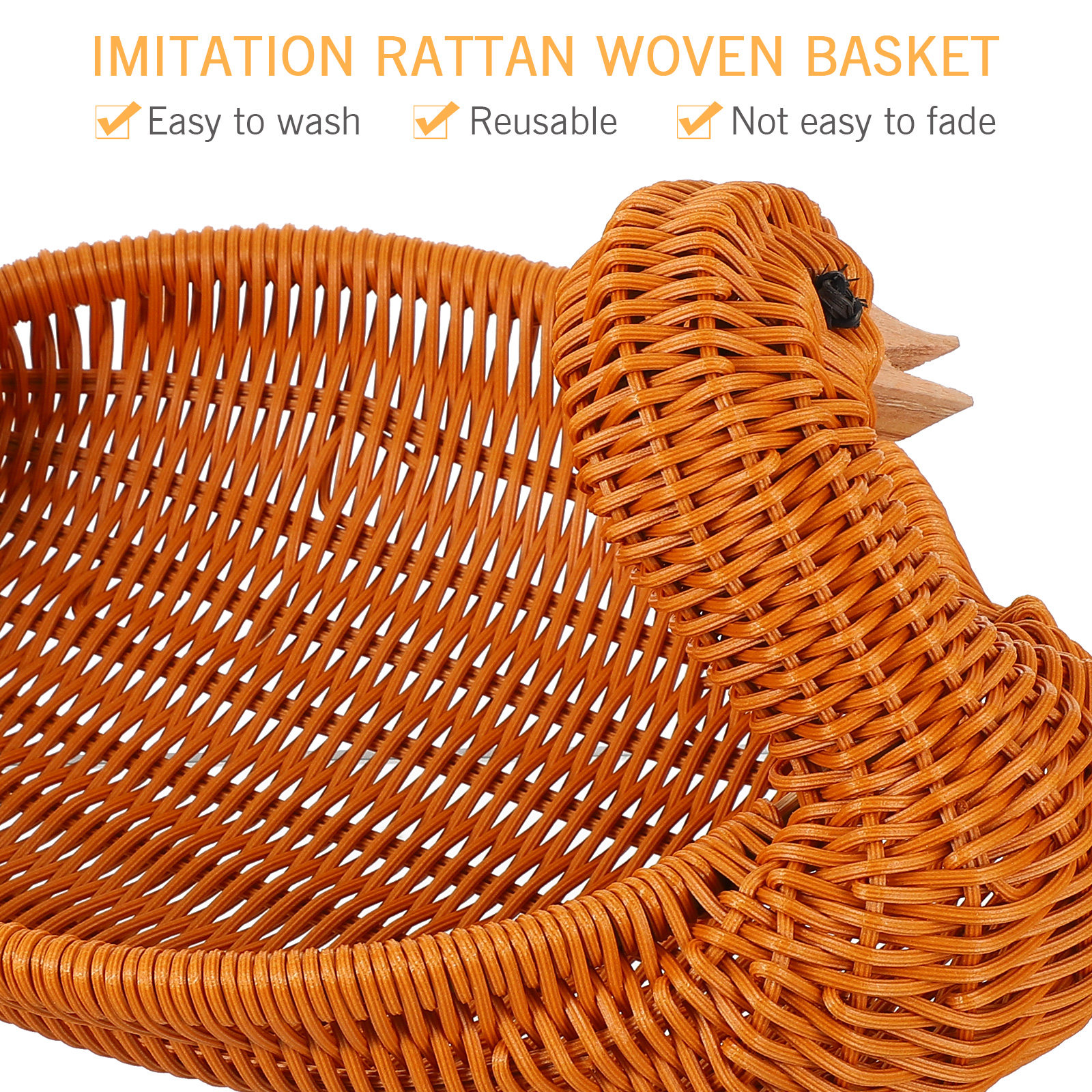 Imitation Rattan Woven Fruit B - Food Snacks Easy recensie en prijs