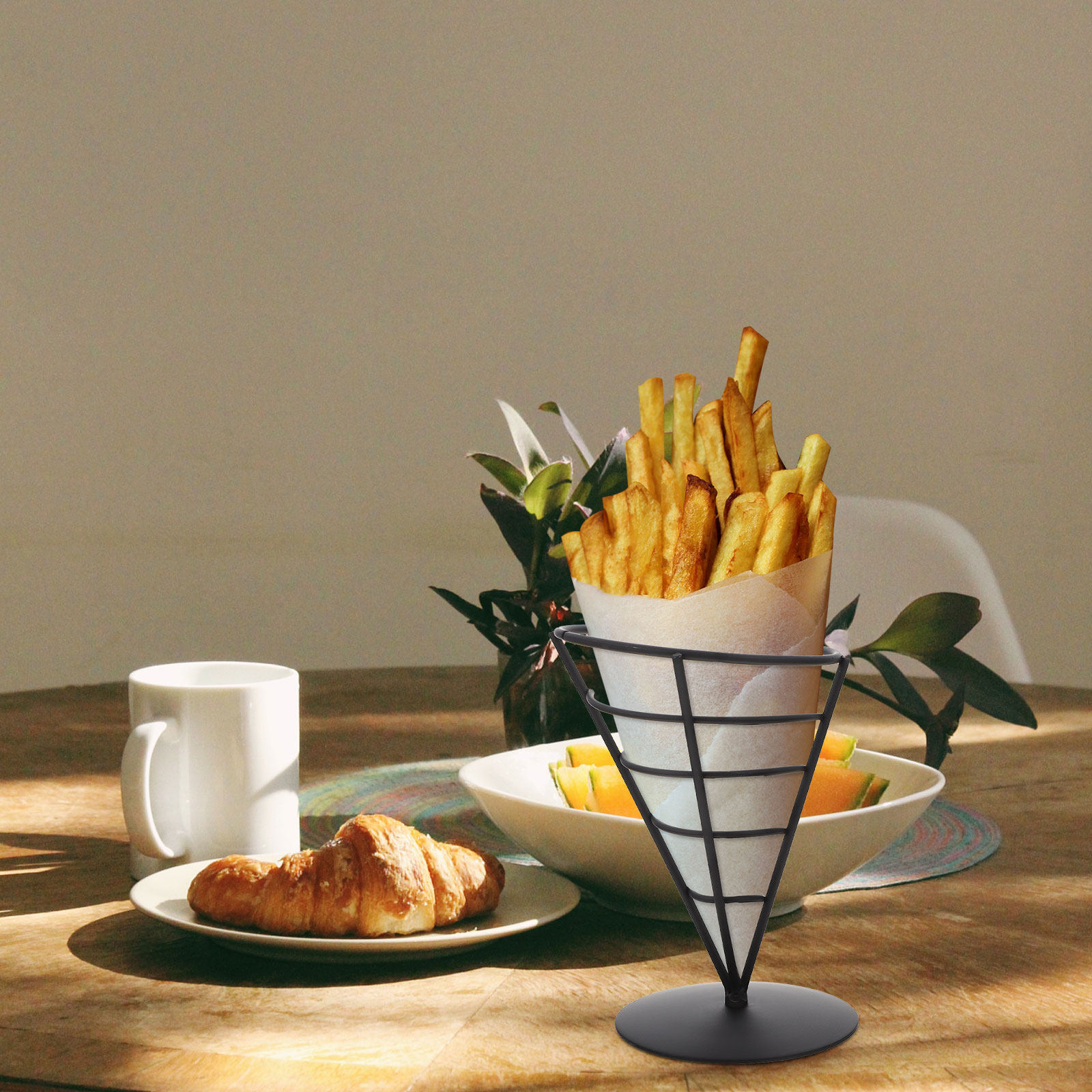 Iron French Fries Rack Sturdy  - Food Snacks Easy recensie en prijs