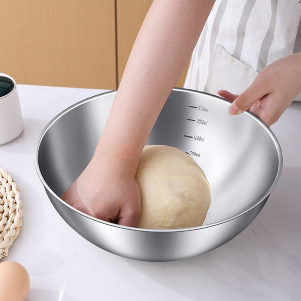 3pcs Stainless Steel Bowl Set  - Food Xxl recensie en prijs