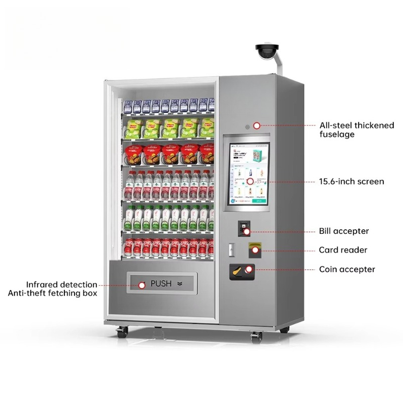 Customized Unattended Smart Sn - Food Snacks Drinks recensie en prijs