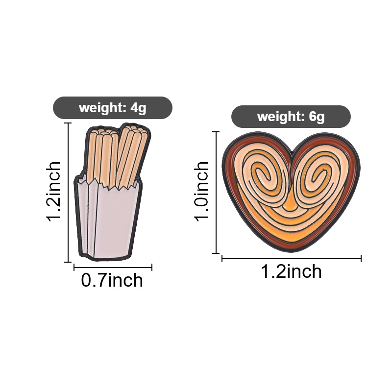 Funny Snack Enamel Pin, Churro - Food Lovers Snacks recensie en prijs