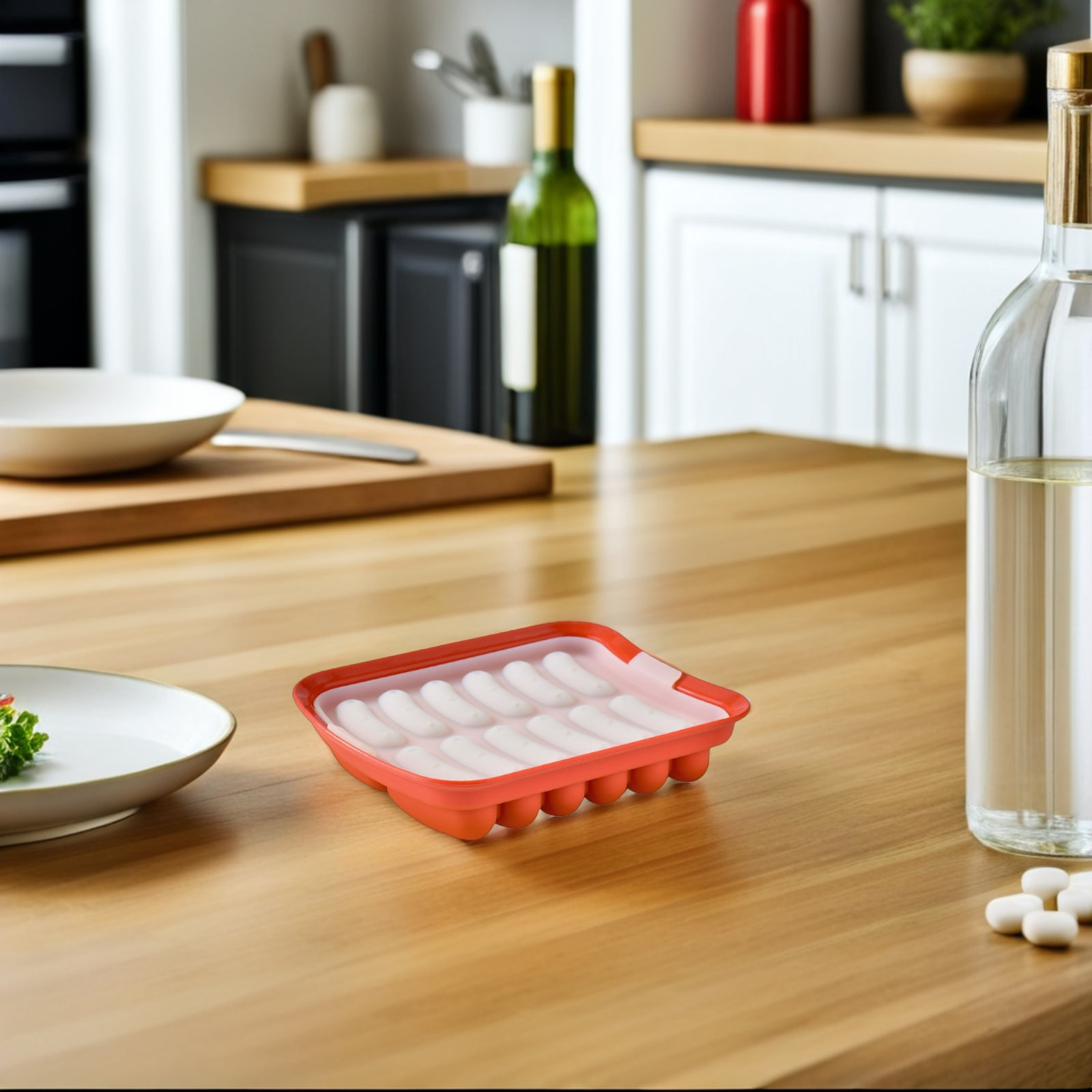 12-Cavity Silicone Sausage Mol - Homemade Food Snacks recensie en prijs
