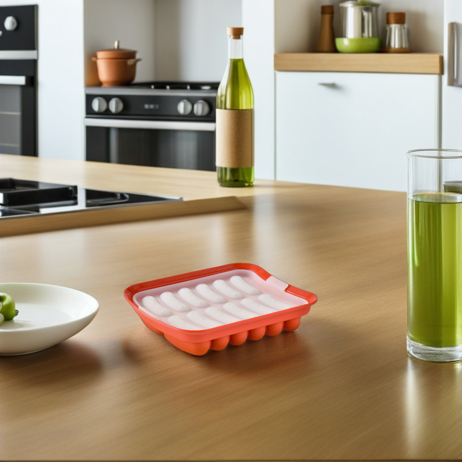12-Cavity Silicone Sausage Mol - Homemade Food Snacks recensie en prijs